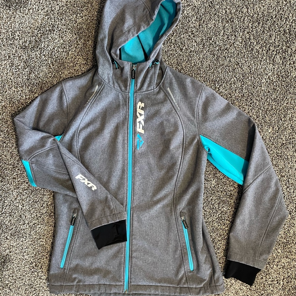Women’s FXR Gray and Teal Jacket